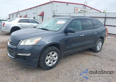 2014 Chevrolet Traverse Ls из США, поврежденный, VIN 1GNKRFKD6EJ162077